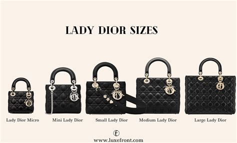 lady dior large vs medium|lady dior vault size chart.